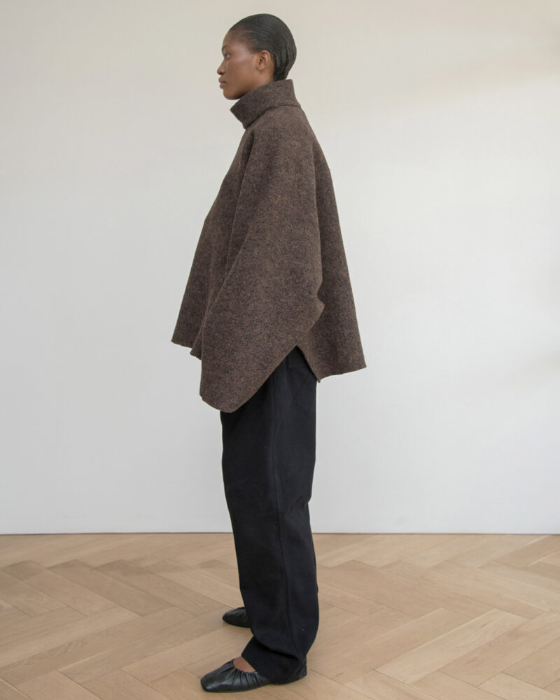 Boiled Wool Pullover