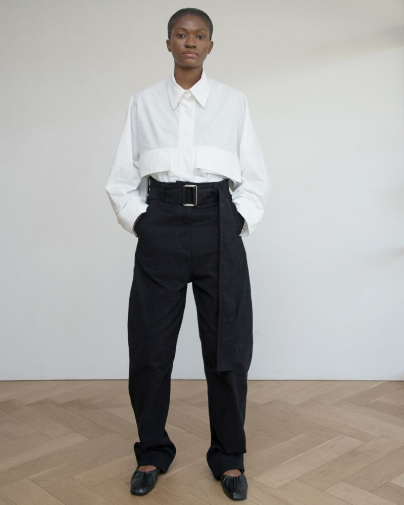 Belted Trouser Tapered