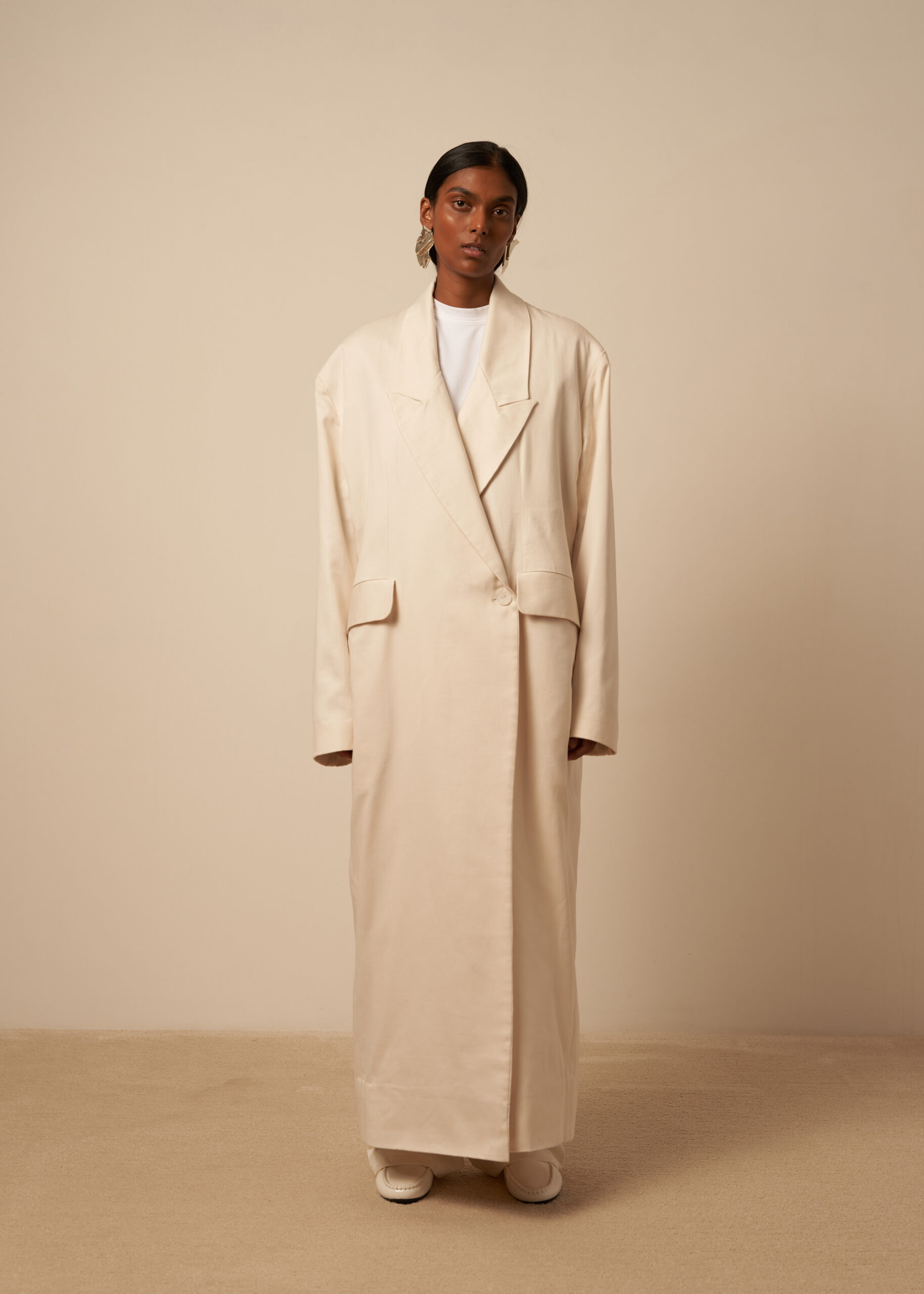 LONGLINE RELAXED-TAILORING COAT