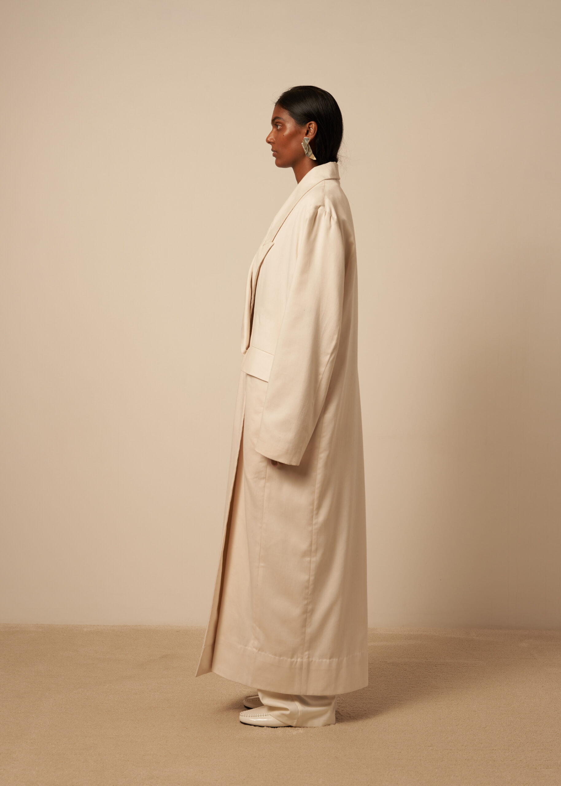 LONGLINE RELAXED-TAILORING COAT